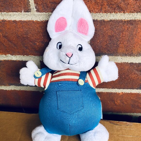 Max & Ruby Max Plush 10.5" Nick Jr Bunny Doll Stuffed Animal Toy Nickelodeon - Picture 1 of 3